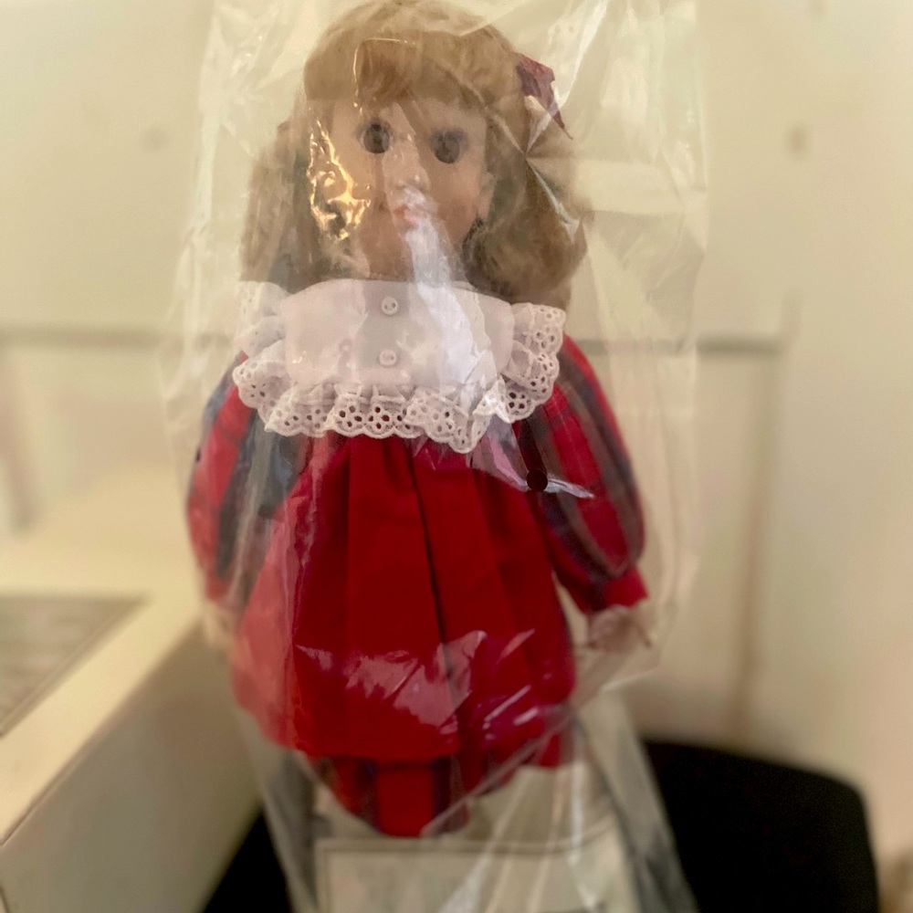 Avon Tender Memories Doll Collection “First Day of School”
